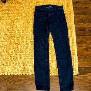 Rag and bone mid rise skinny jeans